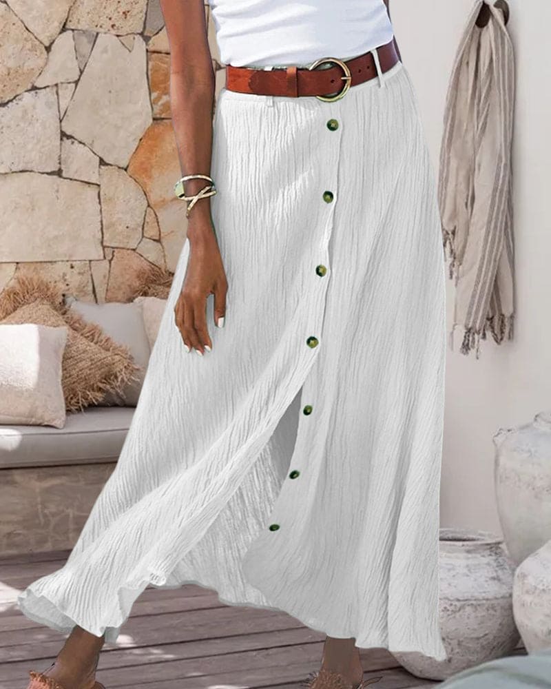 Gonna Maxi Donna a Linea A dal Design Elegante