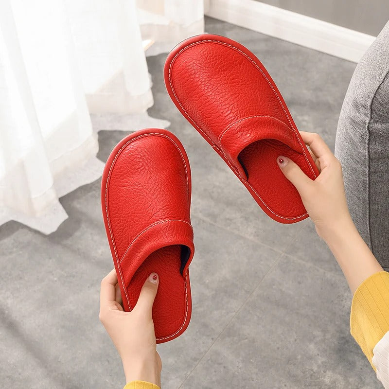 Pantofole in Pelle Vegana Hugo ANFINITE