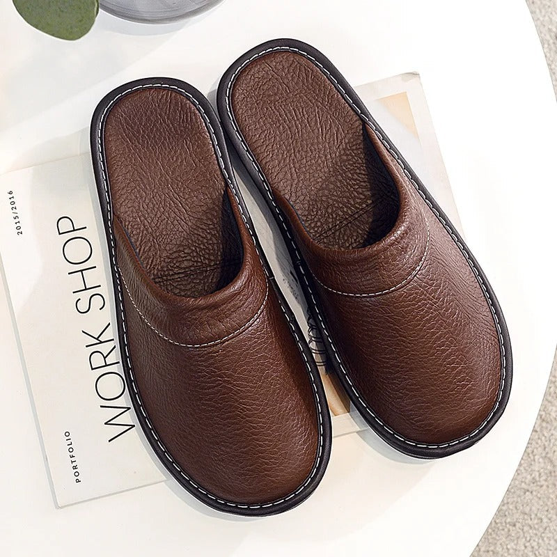 Pantofole in Pelle Vegana Hugo ANFINITE