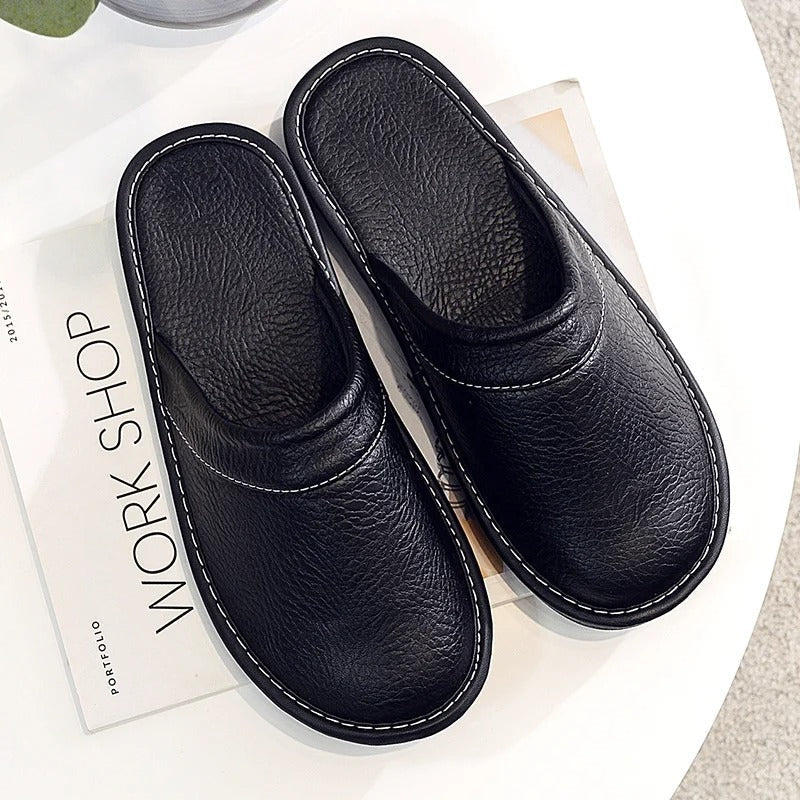 Pantofole in Pelle Vegana Hugo ANFINITE