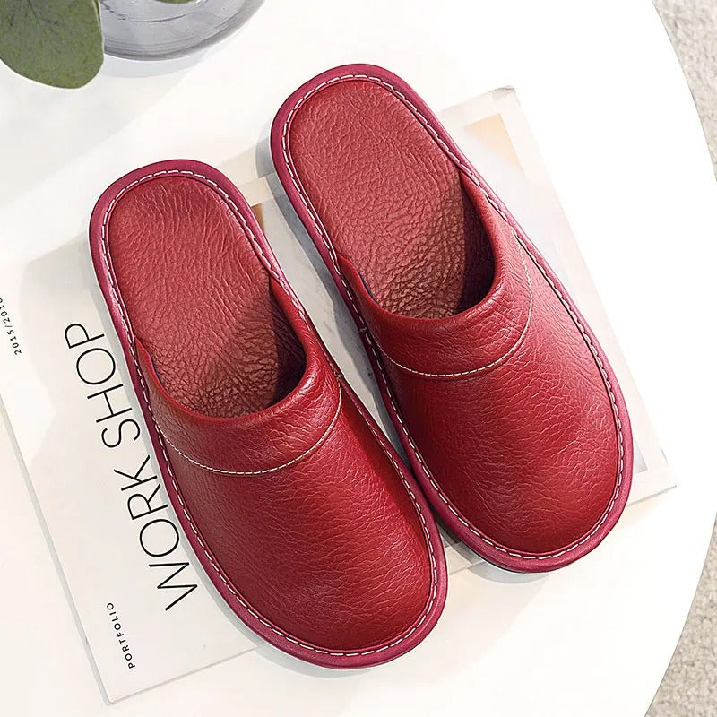 Pantofole in Pelle Vegana Hugo ANFINITE