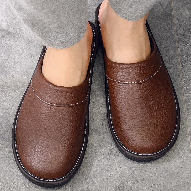 Pantofole in Pelle Vegana Hugo ANFINITE