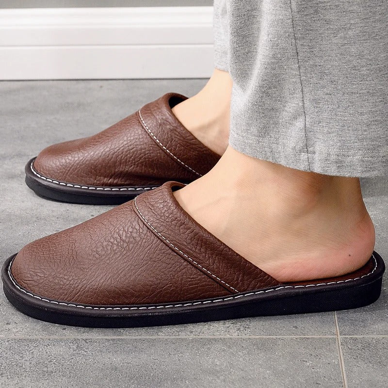 Pantofole in Pelle Vegana Hugo ANFINITE