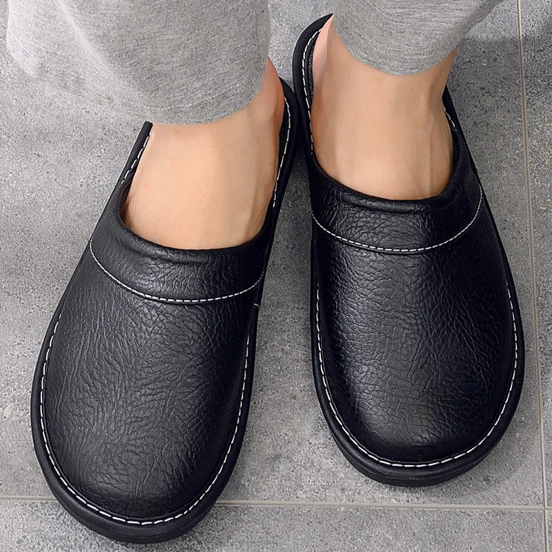 Pantofole in Pelle Vegana Hugo ANFINITE