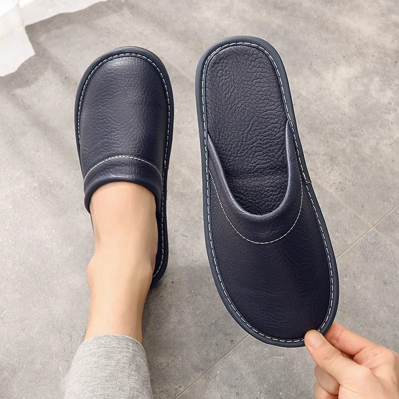 Pantofole in Pelle Vegana Hugo ANFINITE