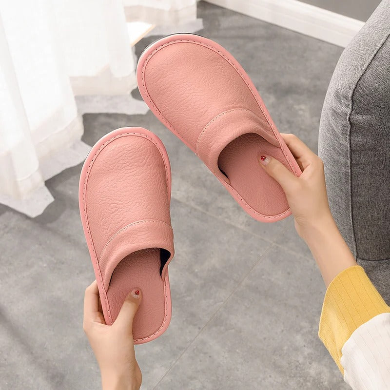 Pantofole in Pelle Vegana Hugo ANFINITE