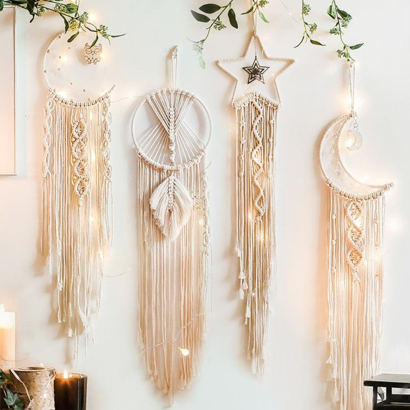 Sogno di Bohemian Makramé | La decorazione da parete più divertente