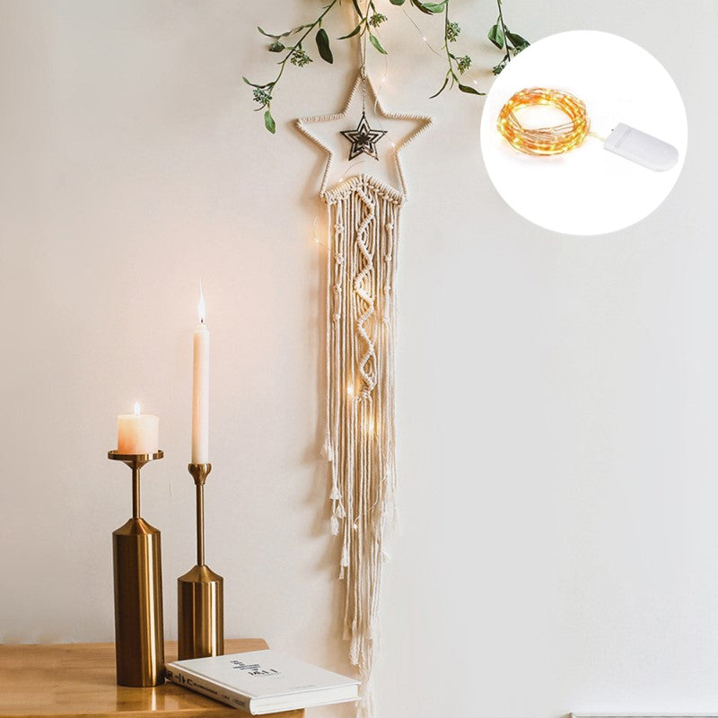 Sogno di Bohemian Makramé | La decorazione da parete più divertente