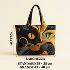 Borsa Trapuntata Gatto Misteriosa
