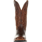 Botas cowboy para mujer con bordados western - botas texanas de media caña con tacón bajo