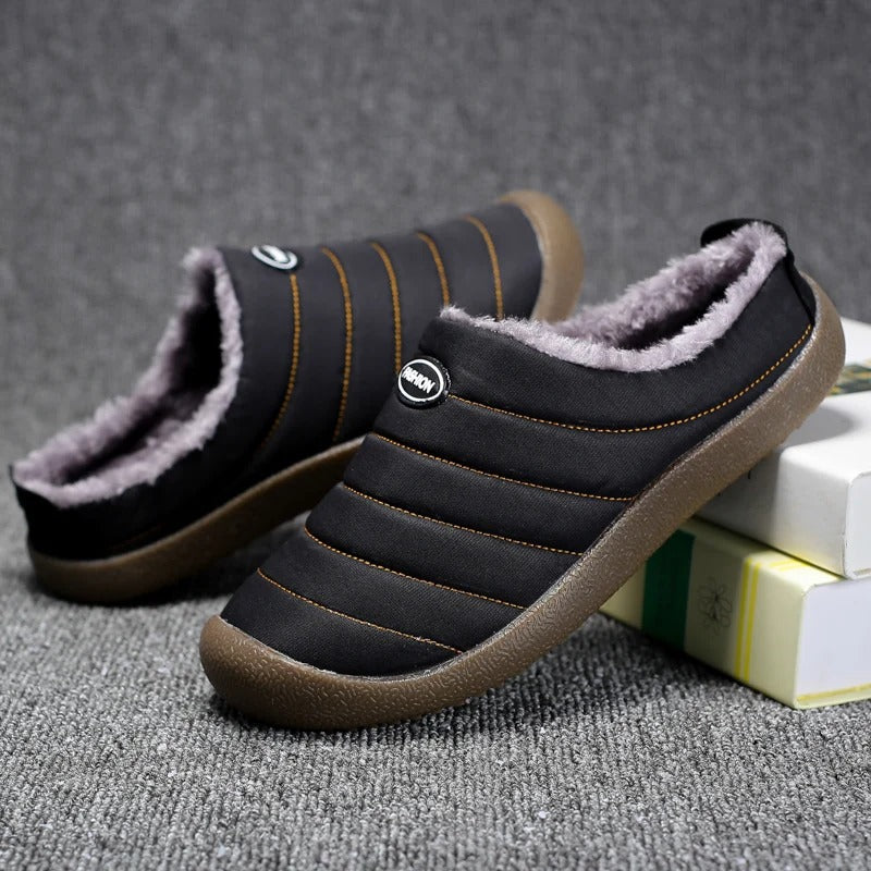 CozyWarm Scarpe da Interno per Uomo | Fodera Isolante per Calore Ottimale