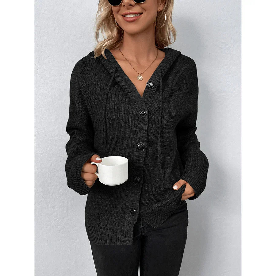 Felpa Donna con Cappuccio e Maniche Lunghe – Morbida, Calda e Casual