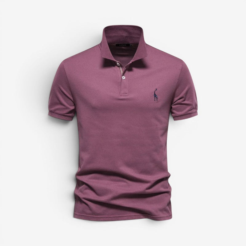 Polo da Uomo ANFINITE Slim Fit con Bottoni