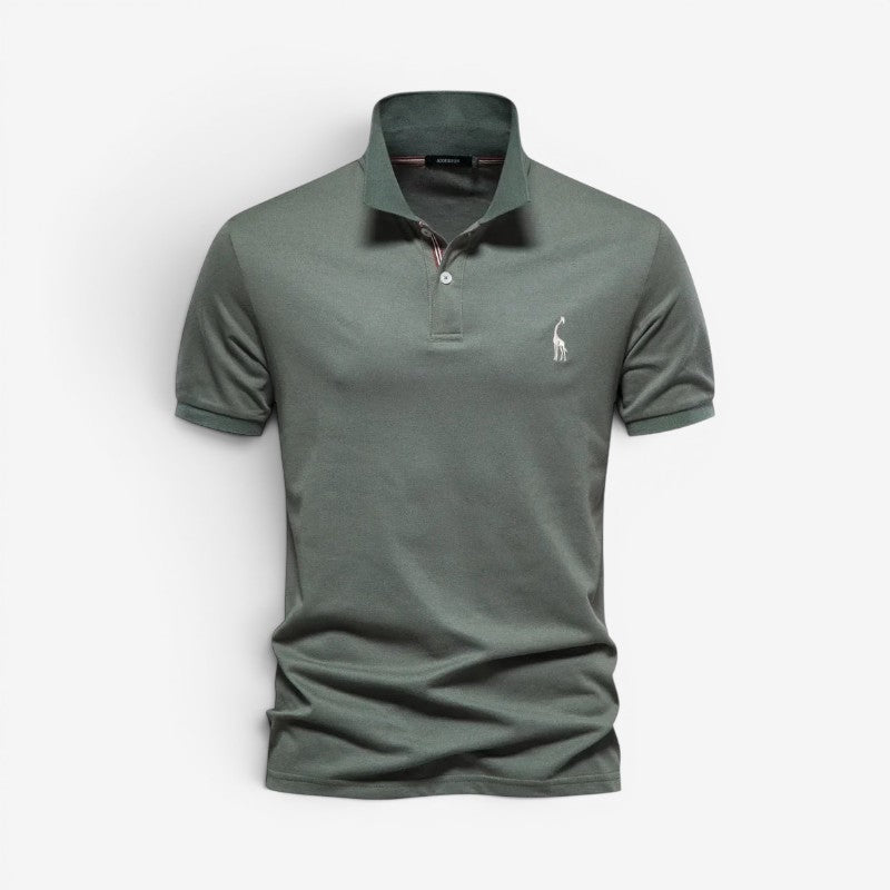 Polo da Uomo ANFINITE Slim Fit con Bottoni