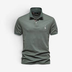 Polo da Uomo ANFINITE Slim Fit con Bottoni