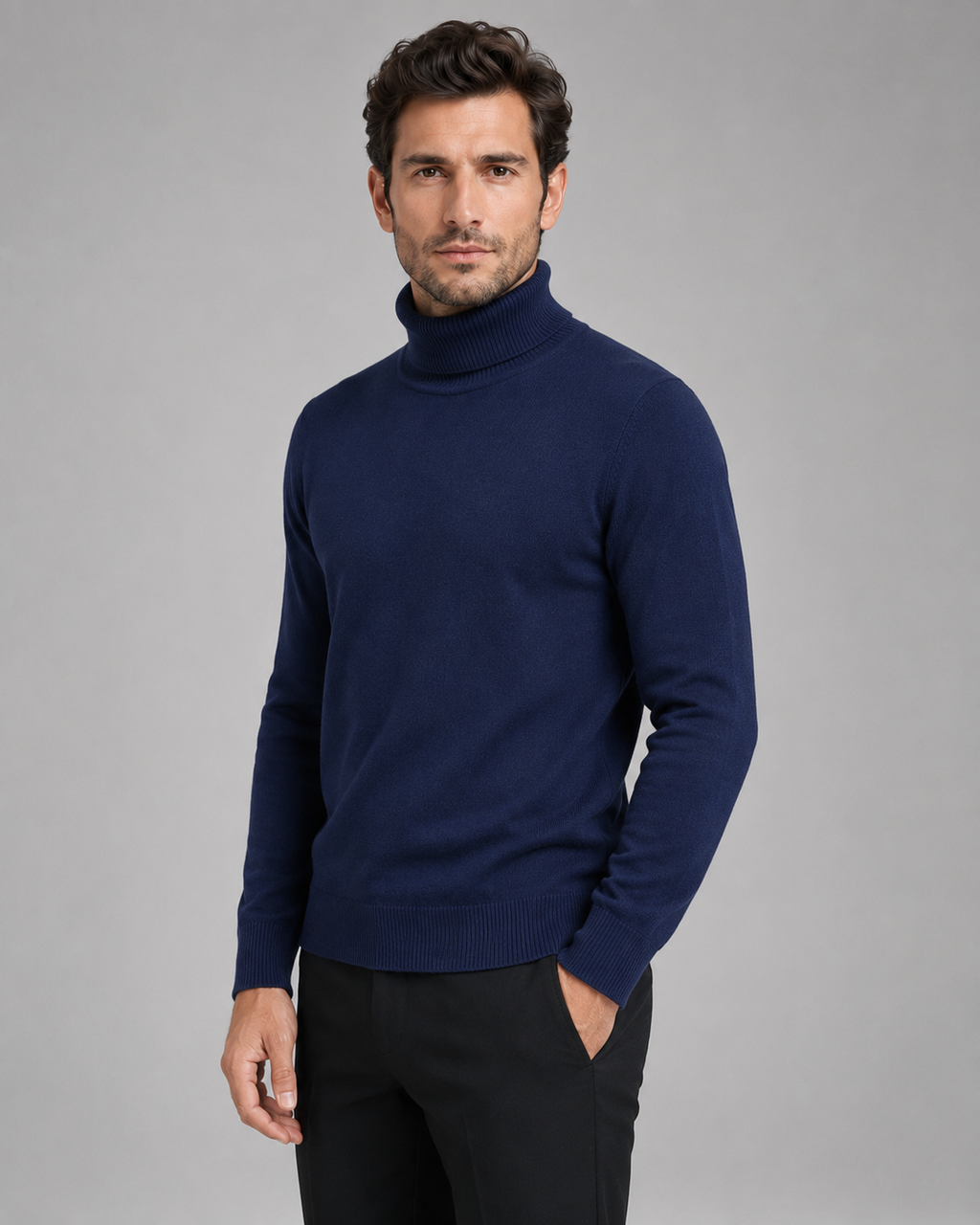Dolcevita Uomo in Maglia Fine