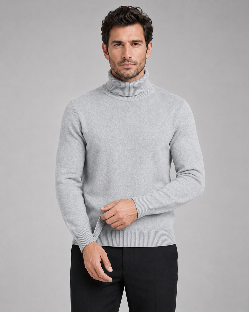 Dolcevita Uomo in Maglia Fine