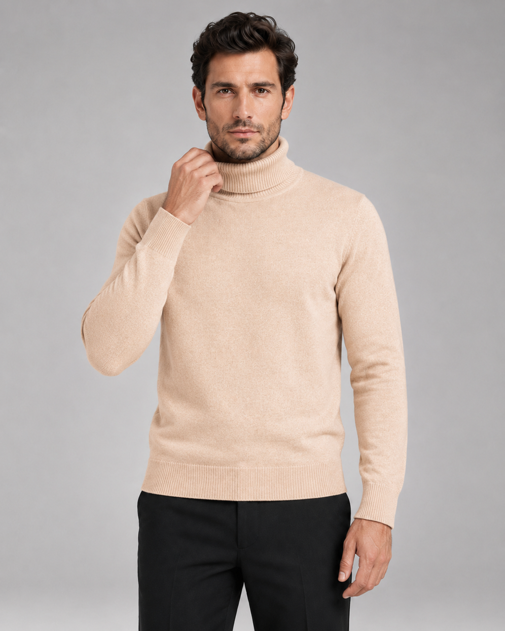 Dolcevita Uomo in Maglia Fine