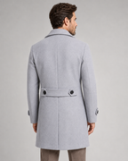 Cappotto Uomo Doppiopetto in Lana con Revers Ampi