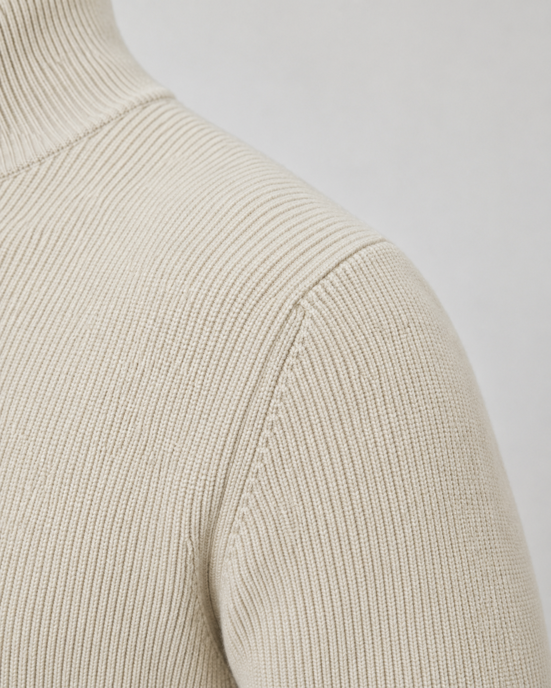 Cardigan homme en maille à fermeture éclair et col montant