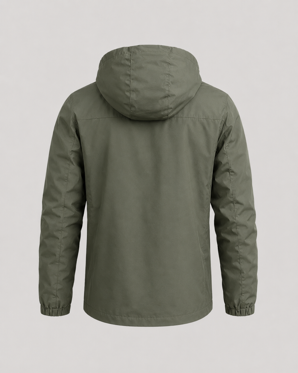 Giacca Antivento Uomo Leggera con Cappuccio