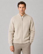Cardigan Uomo in Lana Merino con Zip