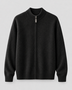 Cardigan Uomo in Lana Merino con Zip