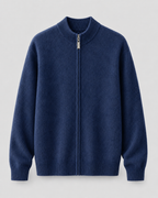 Cardigan Uomo in Lana Merino con Zip