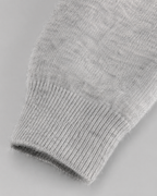 Felpa Uomo con Cappuccio e Zip in Lana Merino