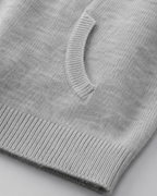 Felpa Uomo con Cappuccio e Zip in Lana Merino