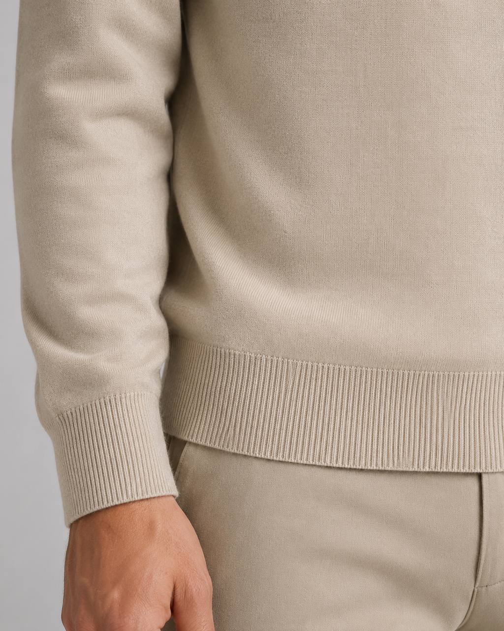 Polo Uomo in Maglia con Colletto Aperto