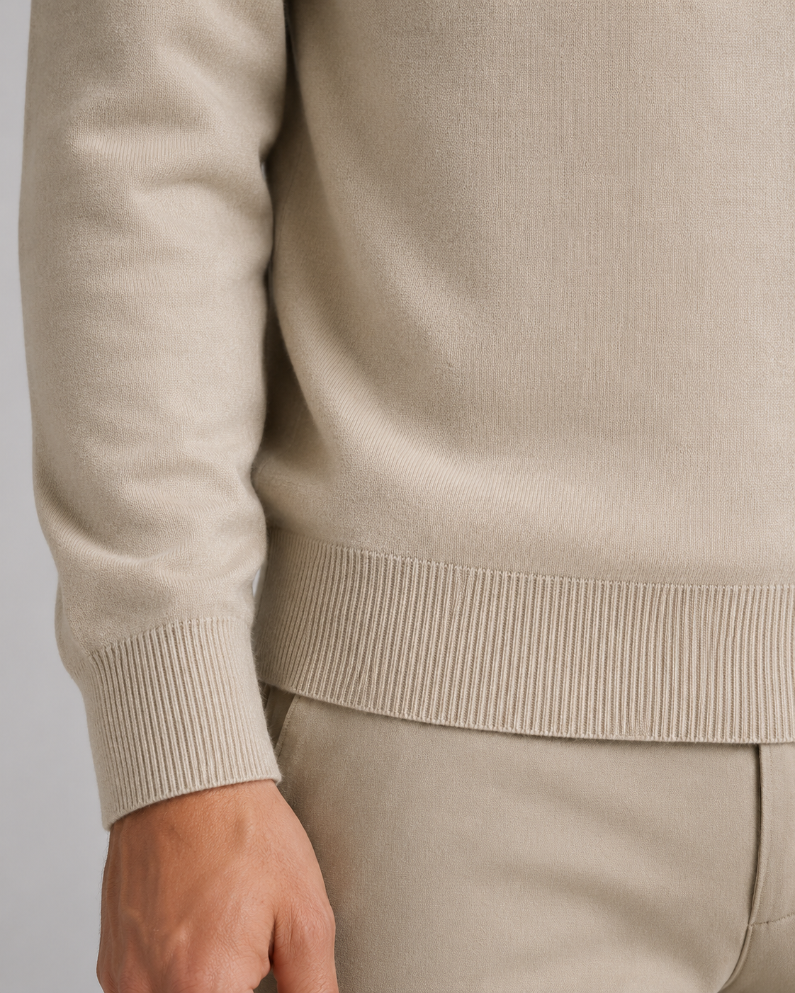 Polo Uomo in Maglia con Colletto Aperto