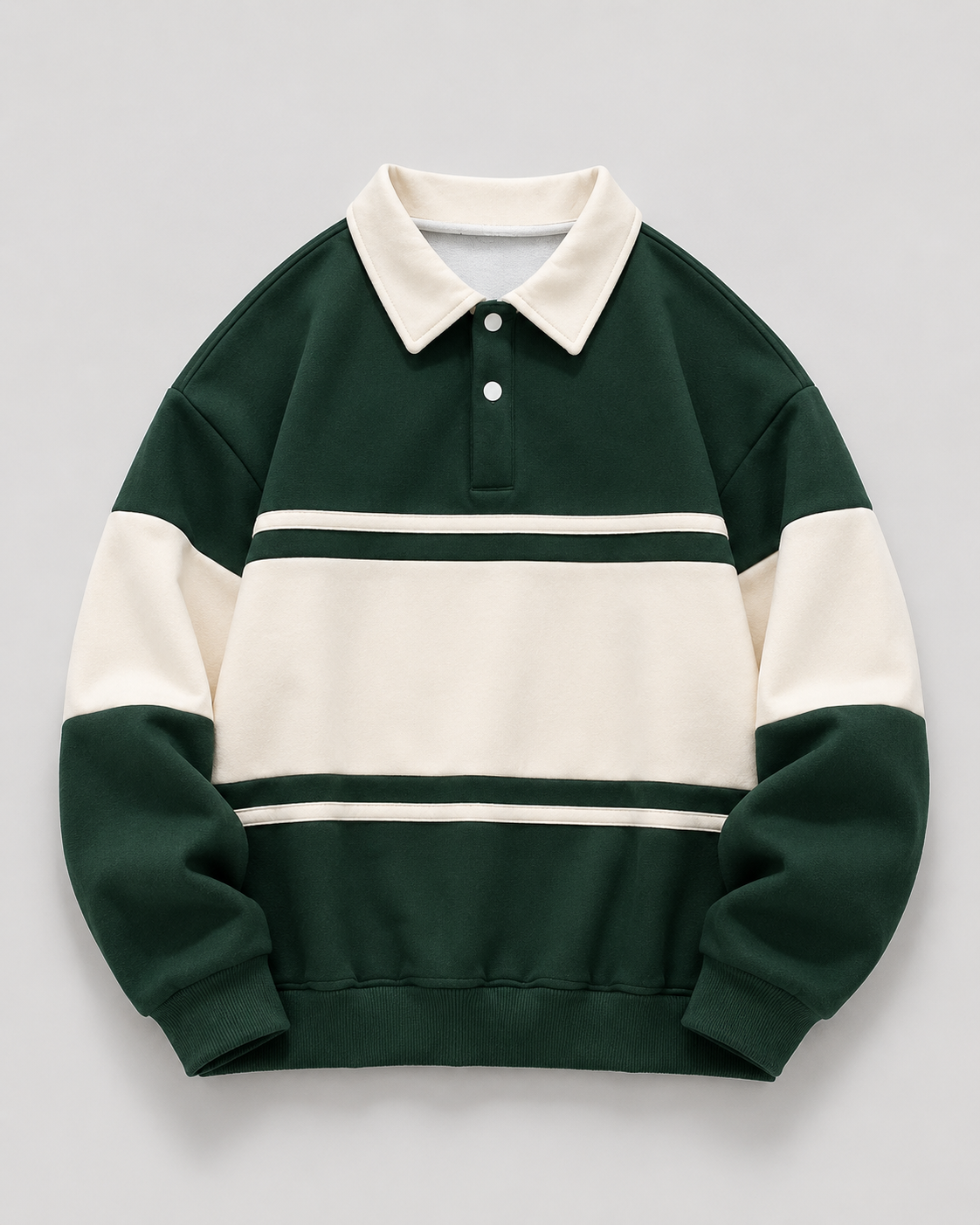 Maglia Polo Rugby Uomo Color Block