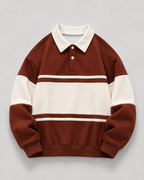 Maglia Polo Rugby Uomo Color Block