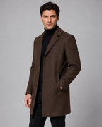 Cappotto Uomo Sartoriale in Lana Monopetto