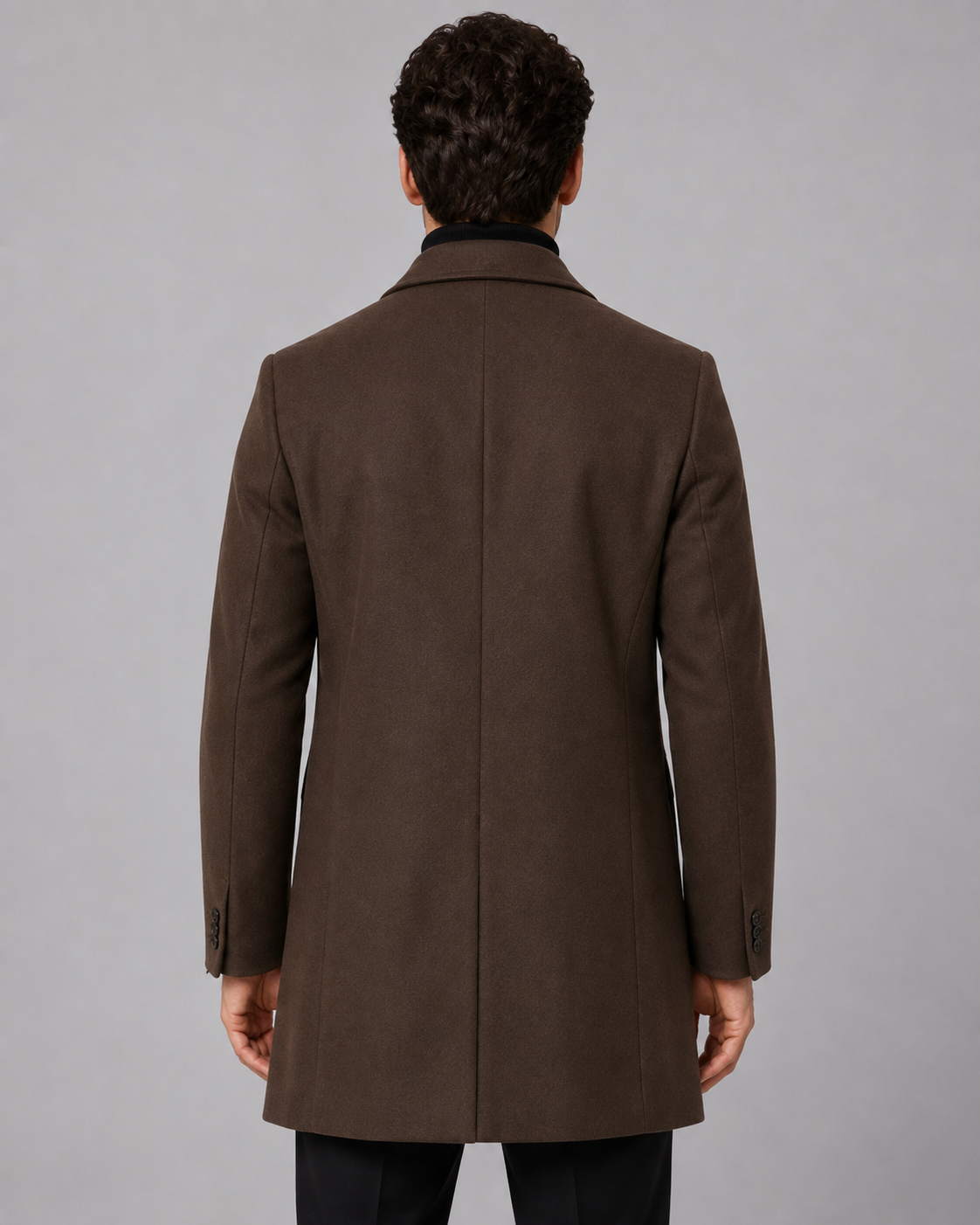Cappotto Uomo Sartoriale in Lana Monopetto