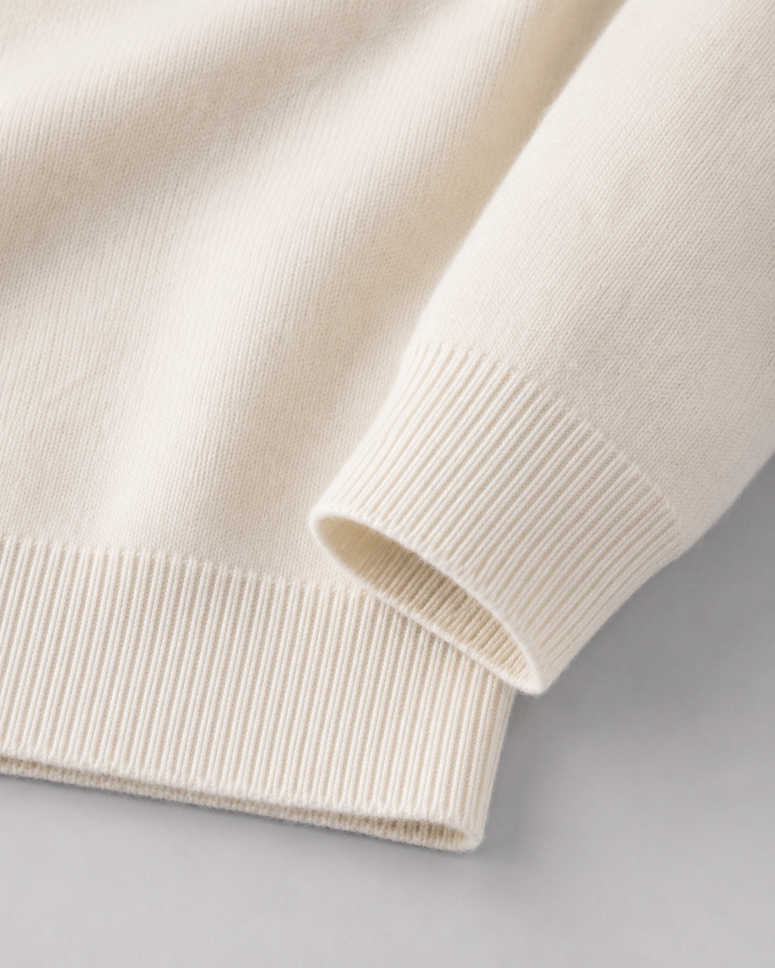 Felpa Uomo in Maglia di Lana con Cappuccio
