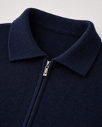 Maglione Uomo in Lana con Zip Integrale