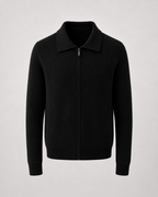 Maglione Uomo in Lana con Zip Integrale