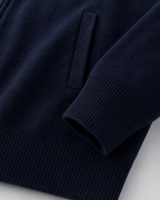Maglione Uomo in Lana con Zip Integrale