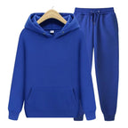 Ensemble deux pièces pour homme avec sweat à capuche et jogger - tenue de sport décontractée