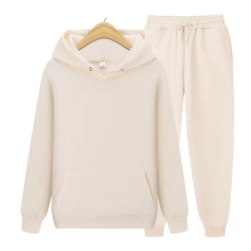 Ensemble deux pièces pour homme avec sweat à capuche et jogger - tenue de sport décontractée