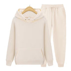 Ensemble deux pièces pour homme avec sweat à capuche et jogger - tenue de sport décontractée