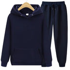 Ensemble deux pièces pour homme avec sweat à capuche et jogger - tenue de sport décontractée