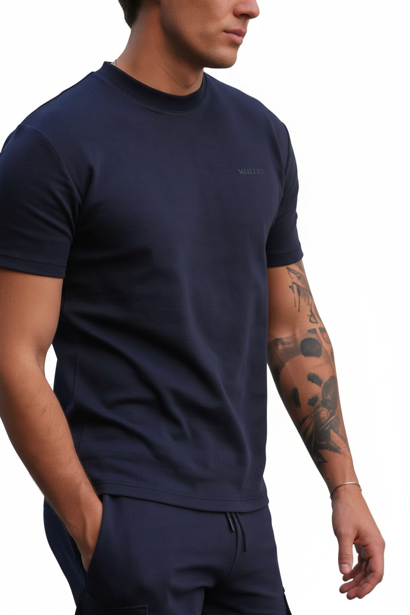 Monaco Set con T-Shirt e Pantaloni Cargo in Comoda Vestibilità