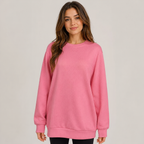 Maglione Oversize Donna Testurizzato con Spalle Scese