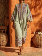 Abito Boho Ricamato ANFINITE Celestina