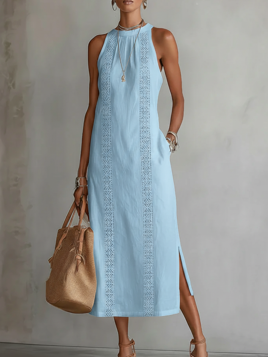 Abito Midi Elegante Ricamato ANFINITE Valentina