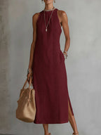 Abito Midi Elegante Ricamato ANFINITE Valentina