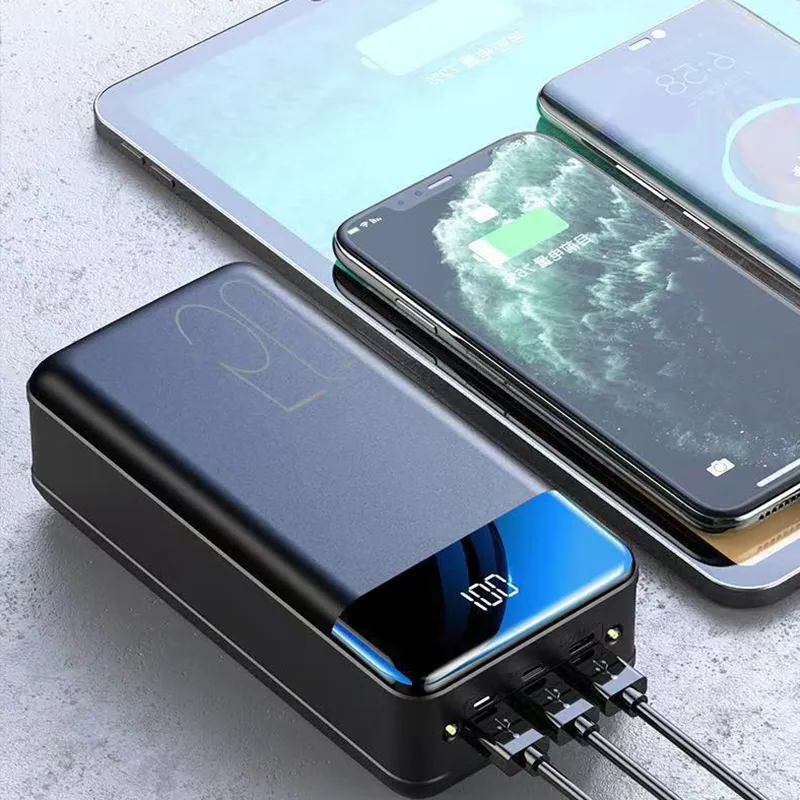 100.000mAh Power Bank Ultra Alta Capacità con Ricarica Veloce – Soluzione Portatile Ideale per Smartphone, Tablet e Laptop